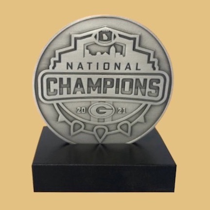 custom made medallion coin keepsake recognition award for employees