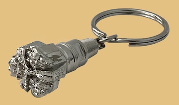 Kymera PDC hybrid drill bit keychain gift