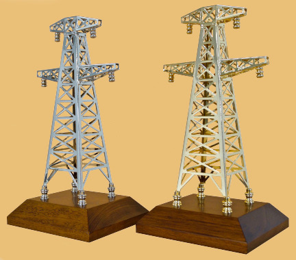 Gifts For Linemen Electricians Tower Models Awards